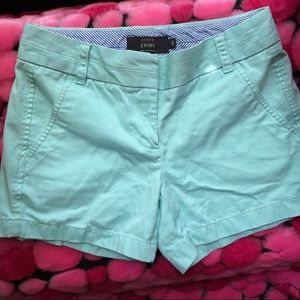 J. Crew Chino Baby Blue Shorts 00